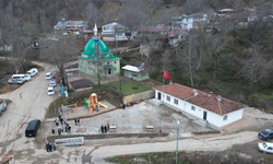 Bursa'da İclaliye Mahallesinde meydan düzenlemesi