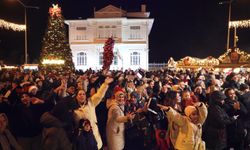 Mudanya yeni yıla coşkuyla girdi