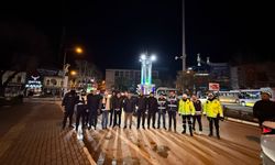 Gemlik'te protokol üyeleri yeni yıla sahada girdi