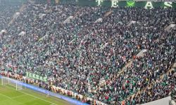 Bursaspor taraftarı tribüne uzak kaldı