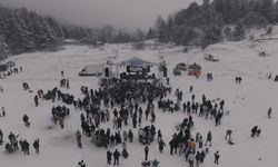 Bursa’da Kış Festivali, ulaşımda aksamalara neden oldu