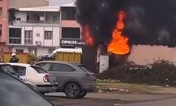 Bursa'da trafo yangını