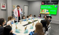 Nilüferli çocuklar hem eğleniyorlar, hem öğreniyorlar