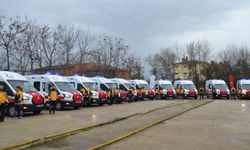 Sağlık Bakanlığı'ndan Bursa'ya 17 adet 112 acil ambulansı tahsis edildi
