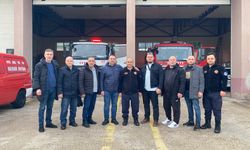 Kuzey Makedonyalı gönüllü itfaiyeciler Mudanya'da