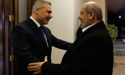 Hakan Fidan, Hamas Siyasi Büro Üyesi Halil Hayye ile görüştü