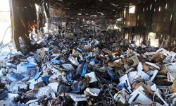 Alanya'da klima deposundaki yangının boyutu gün aydınlanınca ortaya çıktı