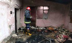 Antalya'da gecekonduda yangın