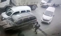 Araç muayene istasyonunda kaza: 3 araç hasar gördü