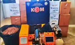 Bilecik'te 127 bin 800 adet makaron ele geçirildi