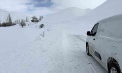 Bingöl'de ilçe yoluna çığ düştü: Ekipler sevk edildi