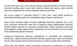 Bingöl'deki cinayette 5 tutuklama