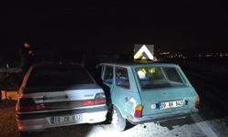 Buldan'da iki otomobil çarpıştı; 2 yaralı