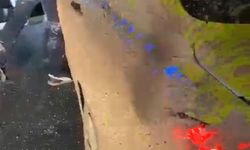 Çamura sapladıkları taksi sürücüsünü darp edip kaçtılar