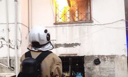 Defne'de ev yangını