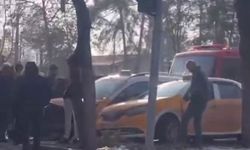 Diyarbakır'da 3 taksi çarpıştı