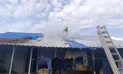 Dörtyol'da çatı yangını