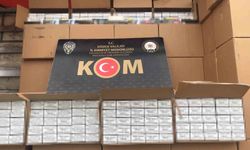 Düzce'de 1 milyon 288 bin 920 adet makaron ele geçirildi