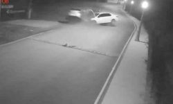 Ehliyetsiz sürücü kazaya karışmıştı anların kamera görüntüsü ortaya çıktı