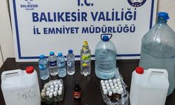 Erdek'te kaçak içki operasyonu