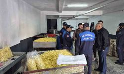 Gaziantep'te halk sağlığını tehdit eden 600 kilo cips ele geçirildi