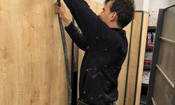 Havalandırma boşluğunda mahsur kalan kediyi itfaiye kurtardı