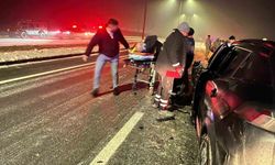 Iğdır'da trafik kazası: 1 yaralı