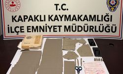 Kapaklı'da narkotik operasyonu: 2 tutuklama