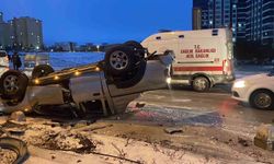 Karaman'da buzlanma kazaya yol açtı: 2 yaralı