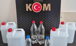 Kırşehir'de sahte alkol operasyonu: 1 gözaltı