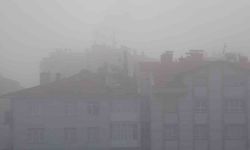 Konya'da yoğun sis etkili oluyor