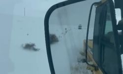 Köyde mahsur kalan hasta için ekipler seferber oldu