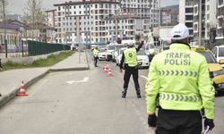 Ordu'da bir haftada yaklaşık 12 bin araç ve sürücüsü denetlendi