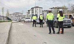 Ordu'da bir haftada yaklaşık 18 bin araç ve sürücüsü denetlendi