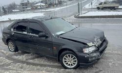 Samsun'da kavşakta kaza: 1 yaralı