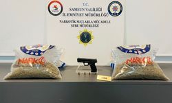 Samsun'da uyuşturucu ve ruhsatsız silah ele geçirildi
