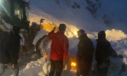 Şemdinli'de çığ altında can pazarı: Karayolları ekipleri zamanla yarışarak 3 kişiyi kurtardı