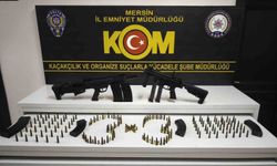 Teypte gizlenen silahtan kalaşnikofa: Mersin'de suç odaklarına büyük darbe