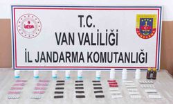 Van'da sentetik hap ve kaçak sigara ele geçirildi
