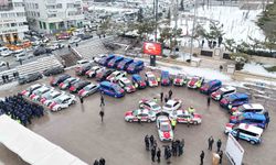 Yozgat'ta emniyet ve jandarmaya 54 yeni araç
