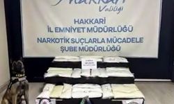 Yüksekova'da 63 kilo metamfetamin ele geçirildi