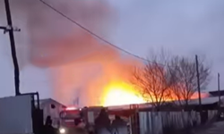 Bursa’da palet fabrikasında yangın