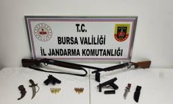 İznik’te ruhsatsız silah operasyonu: 2 şüpheli gözaltında