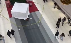AVM'de korkunç ölüm! 2'nci kattan zemine çakıldı