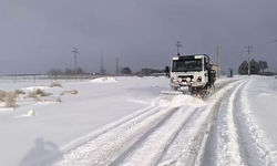 Osmangazi’nin yüksek kesimlerinde kar nöbeti