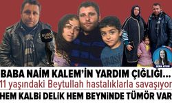11 yaşındaki Beytullah hastalıklarla savaşıyor: Hem kalbi delik hem beyninde tümör var