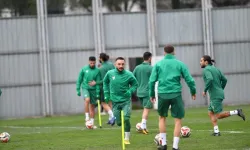 Bursaspor'da Kırklarelispor mesaisi sürüyor