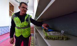 Bursa’daki camilerde Ramazan temizliği