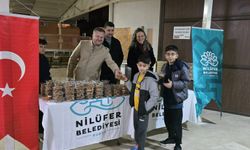 Nilüfer'de Berat Kandili bereketi