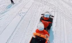 Abalı Kayak Merkezi'nde JAK timlerinden güvenlik devriyesi